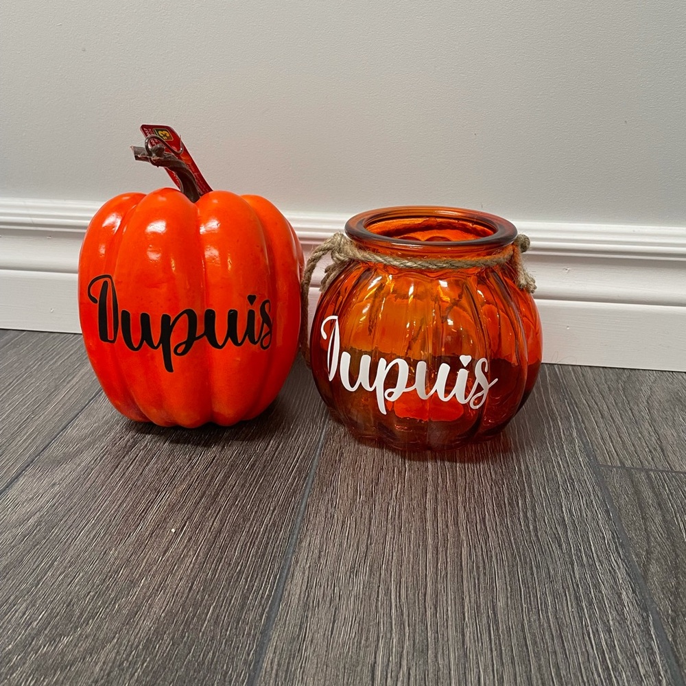 PERSONALIZED PUMPKINS - Picture 4 of 4